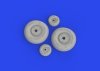 Eduard 632198 MC.202 wheels Italeri 1/32